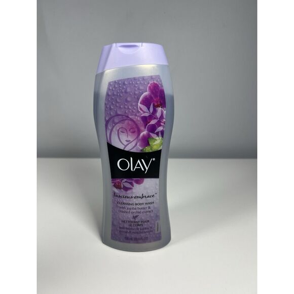 OLAY Other - Olay Luscious Embrace Moisturizing Body Wash Jojoba Butter Crushed Orchid 23.6oz